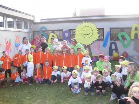 ZUMBA pre deti, MŠ a DS SLNIEČKO, Skalica, 7. 10. 2010